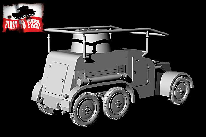 FTF | 105 | Panzerspähwagen 30(t) Tatra command car | 1:72