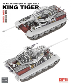 RFM | 5159 | King Tiger Ausf. B Tiger Full Interior / Clear Version | 1:35