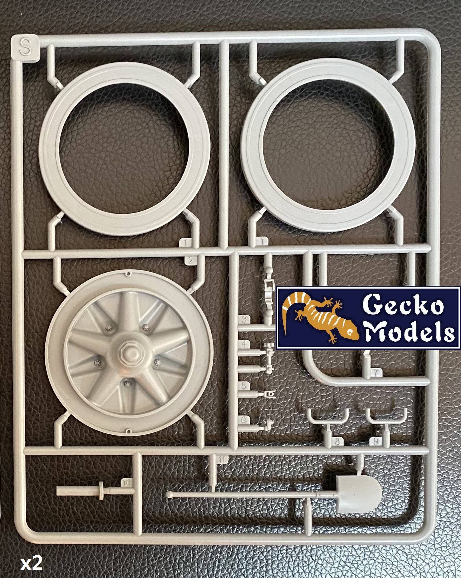 Gecko | 16GM0012 | German 7.5cm Pak 40 Anti-Tank Gun Early Production | 1:16
