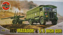 Airfix | A01314v | AEC Matador & 5,5 inch gun | 1:76