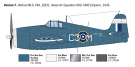 Italeri | 91213 | F6F-3/5 Hellcat | 1:72