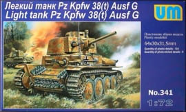 UM | 341 | Pz.Kpfw. 38(T) Ausf.G | 1:72