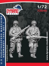 Dynamo | 72048 | U.S Paratroopers Marching (Normandy 1944) Set 1 | 1:72