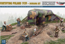 Mirage } 721001 | Fortifying Poland 1939 (Diorama Set) | 1:72