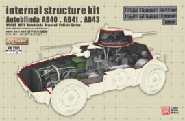 LANMO | LN3501 | Internal Structure Kit Autoblinda AB40, AB41 & AB43 | 1:35