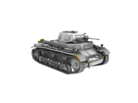 IBG | 35078 | Pz.Kpfw. II Ausf. a3 German Light Tank | 1:35