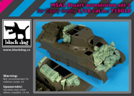 Black Dog | T16010 | M5A1 Stuart Accessories Set 1 | 1:16