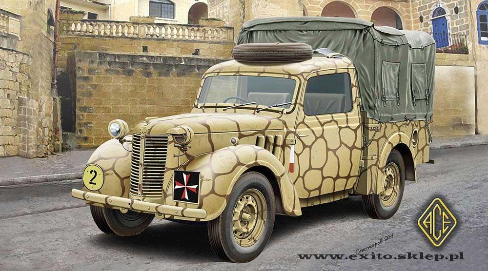 ACE | 72500 | British light utility car 10HP Tilly | 1:72