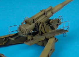 Hauler | 72007 | M1 8inch Gun in Fire Position | 1:72