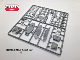 Attack | 72984 | Humber Scout Car with Twin B-Guns | 1:72