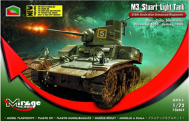Mirage | 726069 | M3 stuart light tank | 1:72