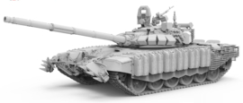 Meng | TS053 | Russian T-72B3M w/ KMT-8 Mine Clearing System | 1:35