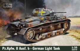 IBG | 35079 | Pz.Kpfw. II Ausf. b German Light Tank | 1:35