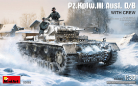 MiniArt | 53085 | Pz.Kfw. III Ausf. D/B with Crew | 1:35
