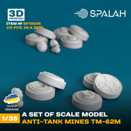 Spalah | 10535 | Anti-tank mines TM-62M, (10 pcs.) | 1:35