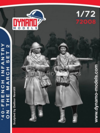 Dynamo | 72008 | French Infantry on the March 2 | 1:72