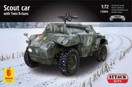 Attack | 72984 | Humber Scout Car with Twin B-Guns | 1:72