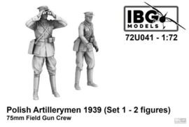 IBG | 72U041 | Polish Artillerymen 1939 | 1:72
