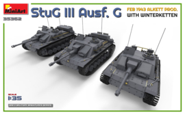 MiniArt | 35362 | StuG III Ausf. G Feb 1943 Alkett Prod. Winterketten | 1:35