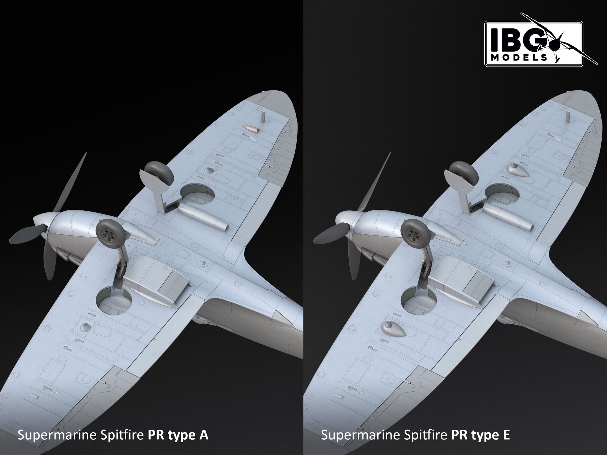 IBG | 72582 | Supermarine Spitfire PR Type A/B/E | 1:72