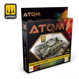 ATOM | 20705 | Russian Tanks Colors WWII Set