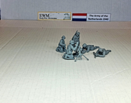 EWM | knilinf21 | KNIL 81mm brandt mortar and 5 crew | 1:72