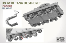 Andy's HHQ | AHHQ-006 | U.S. M10 Tank Destroyer "Wolverine" | 1:16