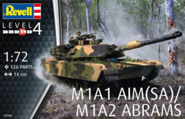 Revell | 03346 | M1A1 Aim(sa)/M1A2 Abrams | 1:72