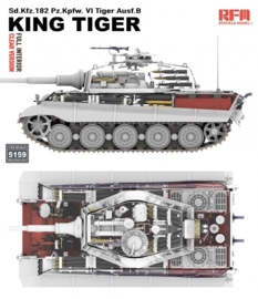 RFM | 5159 | King Tiger Ausf. B Tiger Full Interior / Clear Version | 1:35