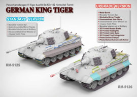 RFM | 5125 | King Tiger Panzerkampfwagen VI Ausf.B (Henschel Turret) | 1:35