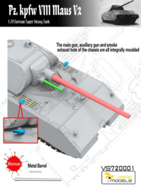 Vespid | 720001 | Sd.Kfz VIII Maus V2 | 1:72