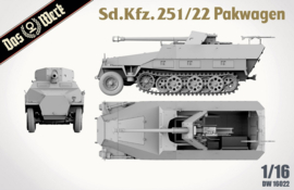 Das Werk | 16022 | Sd.Kfz.251/22 Ausf.D "Pakwagen" | 1:16