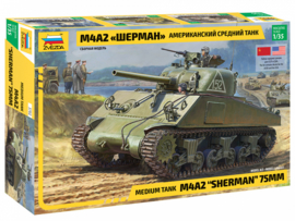 Zvezda | 3702 | M4A2 Sherman | 1:35