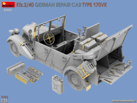 MiniArt | 35495 | Kfz.2/40 German Repair Car Type 170VK | 1:35