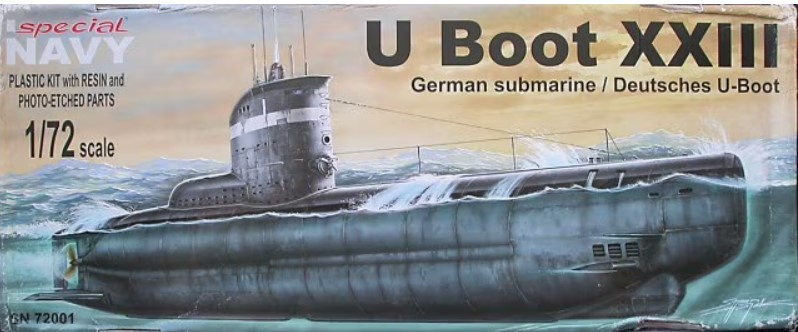 Special Navy | sn72001 | U-boot typ XXIII | 1:72