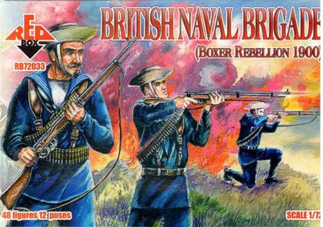 Redbox | 72033 | British naval brigade | 1:72