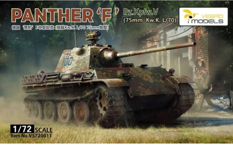 Vespid | 720011 | Panther Ausf.F | 1:72