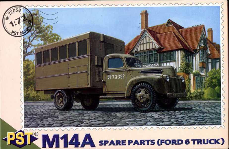 Spare parts truck  M14A on Ford 6 base
