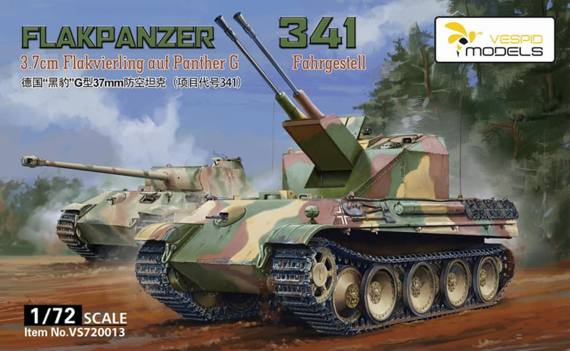 Vespid | 720013 | Flakpanzer 341 | 1:72