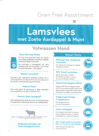 All Breeds Graanvrij, volwassen hond  Lamsvlees, zoete aardappel en munt