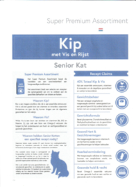 All Breeds Senior Kat. Kip met Vis en Rijst