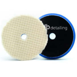 Square woolpad 5 inch voor medium cutting