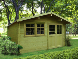Tuinhuis Niort 4180 x 2980 - 690 mm geimpregneerd - wanddikte 28 mm