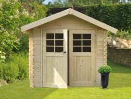 Tuinhuis Chartres 2980 x 2380 - 390 mm - wanddikte 28 mm