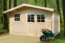Tuinhuis Linz  3880 x 3880 - 686 m- wanddikte 34 mm