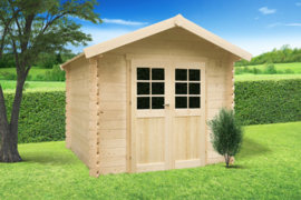 Tuinhuis Gera 2480 x 2480 - 290 mm - wanddikte 19 mm