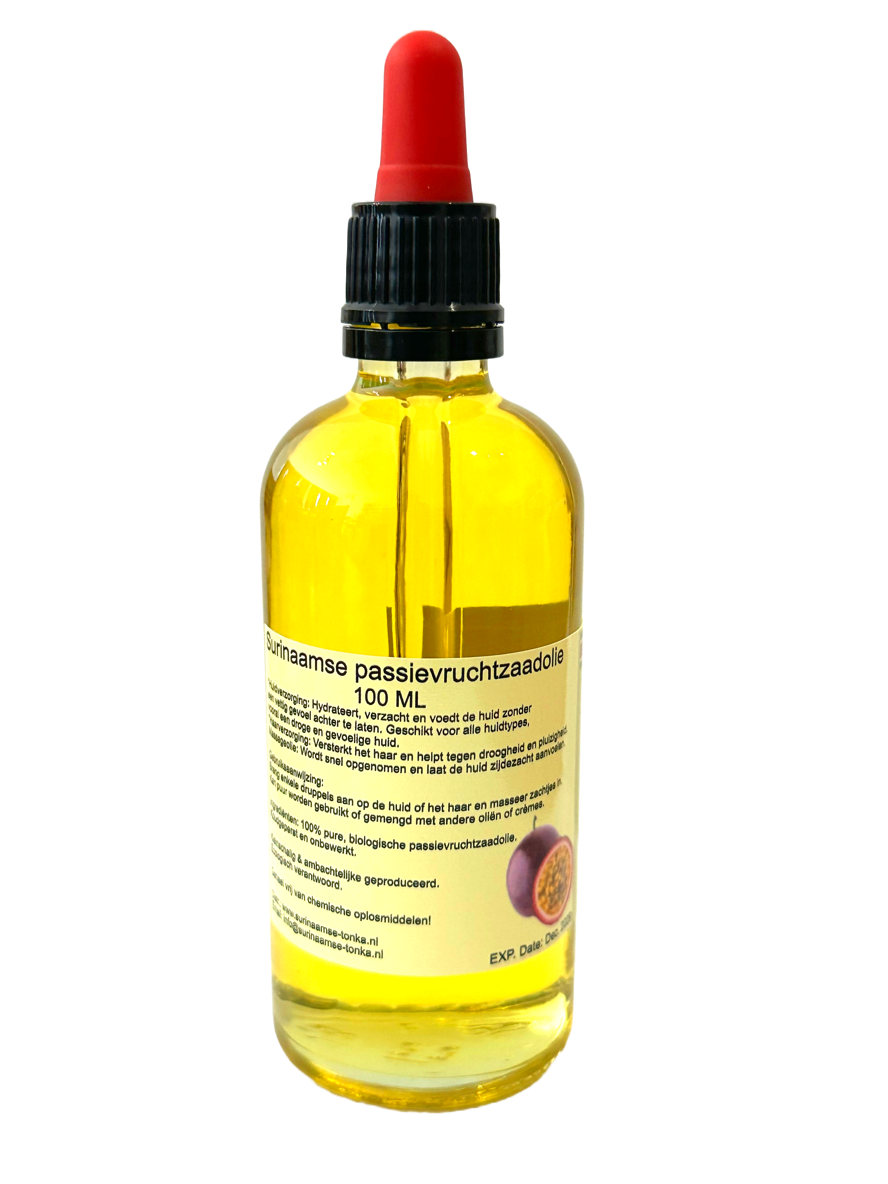 Surinaamse Passievruchtzaad olieserum puur - 100 ML Op=Op