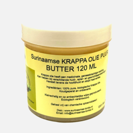Krappa Olie Puur Butter 120 ML Suriname - koudgeperst & onbewerkt