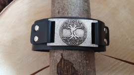 Armband Yggdrasil - levensboom - zilverkleurig