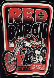 King Kerosin shirt "Red Baron Speedshop", black
